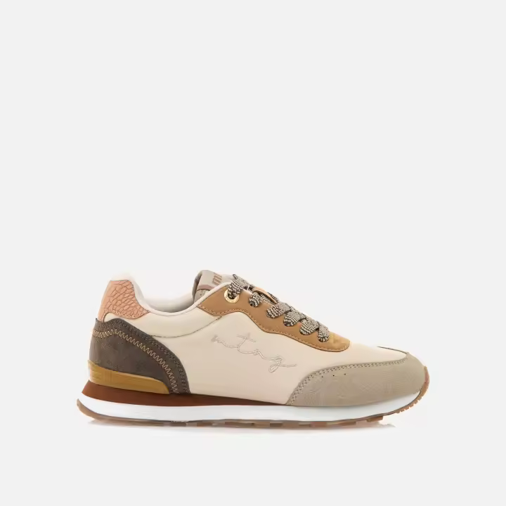 Zapatilla Mustang W-60439 I24 Beig Mnzpwi2439Bd - 1