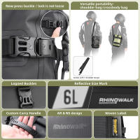 Bolsa De Moto Impermeable Para Guardabarros Lateral Almacenamiento Universal De Herramientas Bolsa De Barra De Choque Para Viajes Y Comunicaciones Diarias - details 7