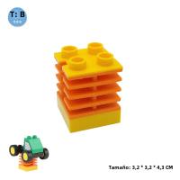 Kit De Modelos De Bloques De Construcción Grandes Para Niños Y Niñas Casa De La Ciudad Castillo Plantas DIY Juguete Caliente Regalo Para Niños - details 7