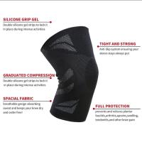 Veidoorn 1PC Soporte De Rodilla Deportiva Para Hombres Elástico Con Banda Antideslizante Equipamiento De Fitness Mordaza De Rodilla Para Baloncesto - details 13