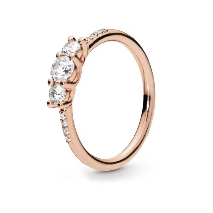 Anillo Pandora Rose Elegancia Brillante 186242CZ - 1