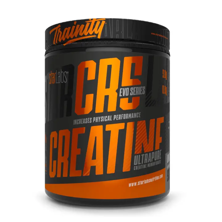 Suplemento Creatina Starlabs Nutrition CR5 Ultrapure 500 Gr - Mejora Rendimiento Deportivo, Aumenta Energía, Fuerza y Masa Muscular - 1