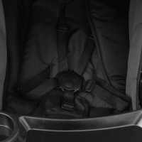 vidaXL Carrito de bebés 3 en 1 de acero gris oscuro y negro - details 5