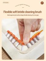 Cepillo De Limpieza Bendecible Para Cocina Y Frutas Hecho De Silicona Y PP Ecológico Y Duradero Herramienta De Limpieza Doméstica - details 3