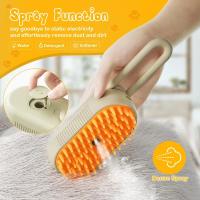 Cepillo De Peluquería Para Perros Y Gatos 3 En 1 Con Vaporizador Cepillo De Aseo Para Mascotas Anti-Polvo Y Pelusa Cepillo De Masaje - details 6