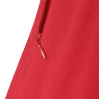ZANZEA Vestido Elegante De Moda Para Mujer Verano Midi Vestido De Sol Manga Corta V-Neck Cintura Natural Vestidos De Calle - details 11