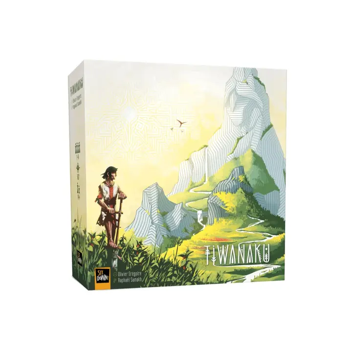 2Tomatoes Games | Tiwanaku | Juego de Tablero | Guía al Pueblo Qechua en Búsqueda de Tierras Fértiles | 1-4 Jugadores | Español | Temática: Arte, Naturaleza - 1