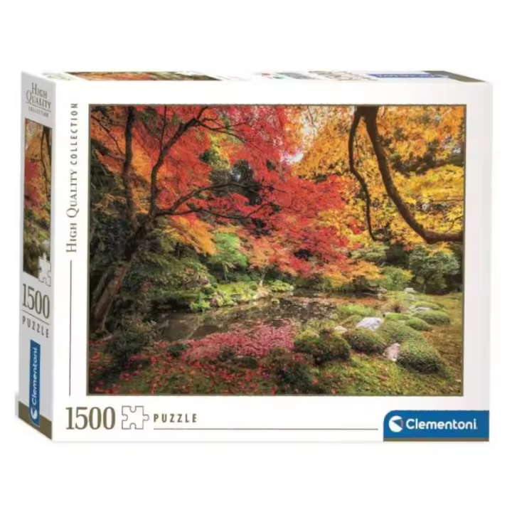 Puzzle 1500 piezas Parque en Otoño - Clementoni - 1
