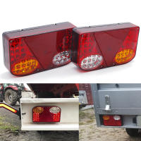 Par De Luces Traseras LED Impermeables Para Coche Camión Y Remolques 12V ABS Material Luz Trasera Para Vehículos - details 12