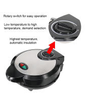 Horno Eléctrico Para Rollitos Crispy Y Tortitas Máquina De Helado DIY Con Placas Intercambiables De Torta Y Waffle En EU Plug - details 5