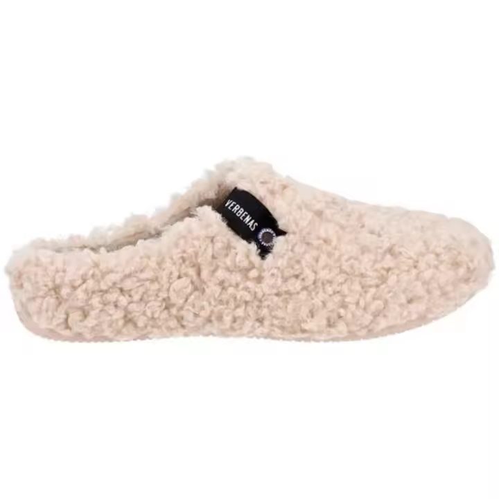 Zapatillas de Casa Verbenas York Curly para mujer en color beige - 1