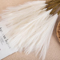 1/5PCS Flor De Pampas Artificial En Estilo INS Alta Calidad Plantas Falsas Para Decoración Bohemia De Hogar Y Jardín Para Dormitorio Y Balcones - details 11