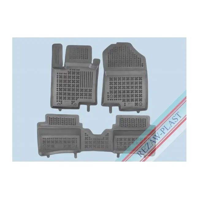 Rezaw Plast Alfombrilla caucho 3D premium  Hyundai BAYON  2021 -  Hyundai i20 III  2020 -   REF: 201627 - 1