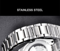 Reloj Automático De Lujo Para Hombre Corgeut NH35A 41mm Vidrio De Zafiro Fecha Bicolor Brillo Pulido Resistantes Al Agua - details 2