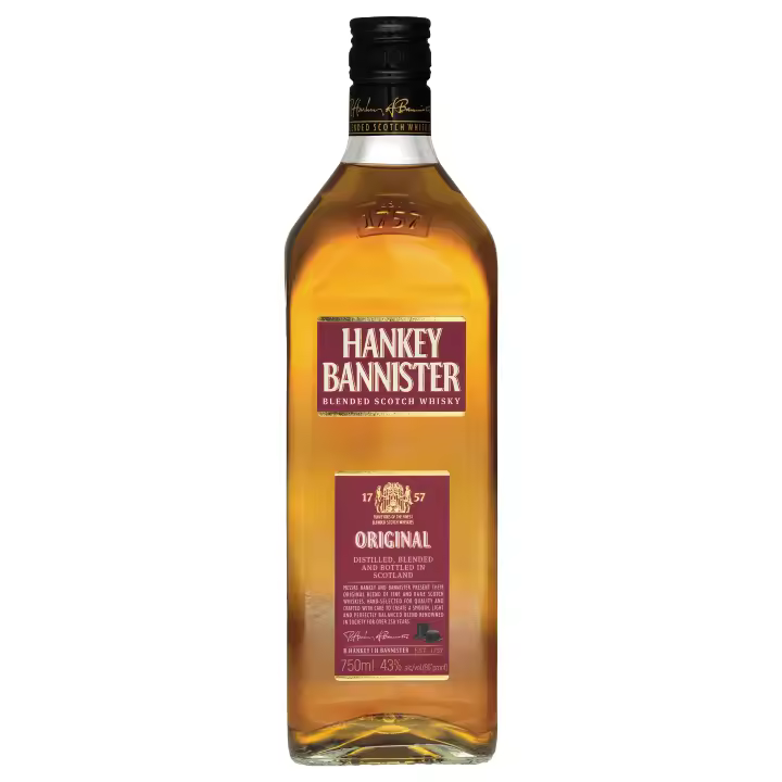 HANKEY BANNISTER BLENDED SCOTCH WHISKY 70CL 40% - 1