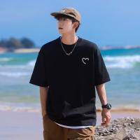 Camiseta De Verano Para Hombres Talla M-8XL Estilo Oversized Impresión De Amor Casual Para Hombres Y Mujeres - details 0