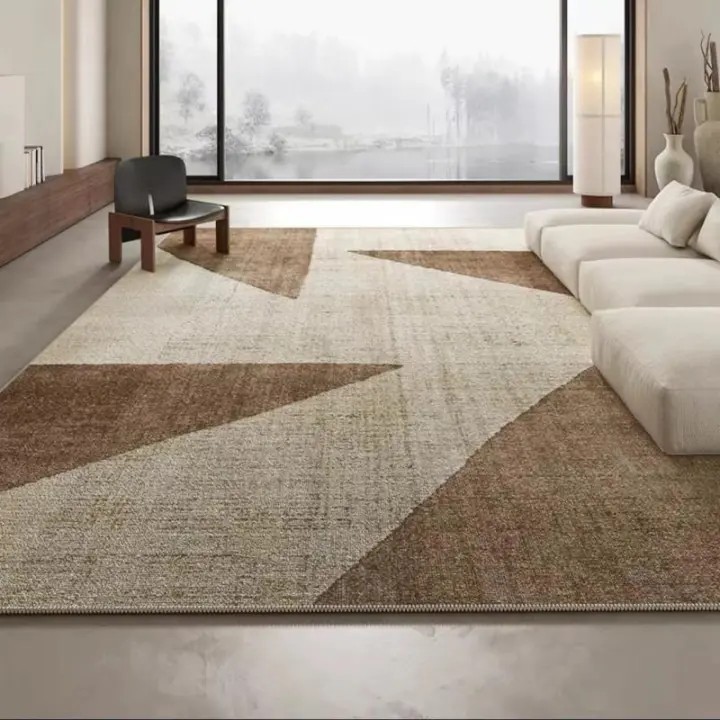 VIKAMA Alfombra De Escalera Crystal Pile De Estilo Medieval Premium No Exlipiente Para Sala De Estar Y Dormitorio Alfombra De Hotel De Poliester 100% Resistente a La Suciencia Y Pelusa - 1