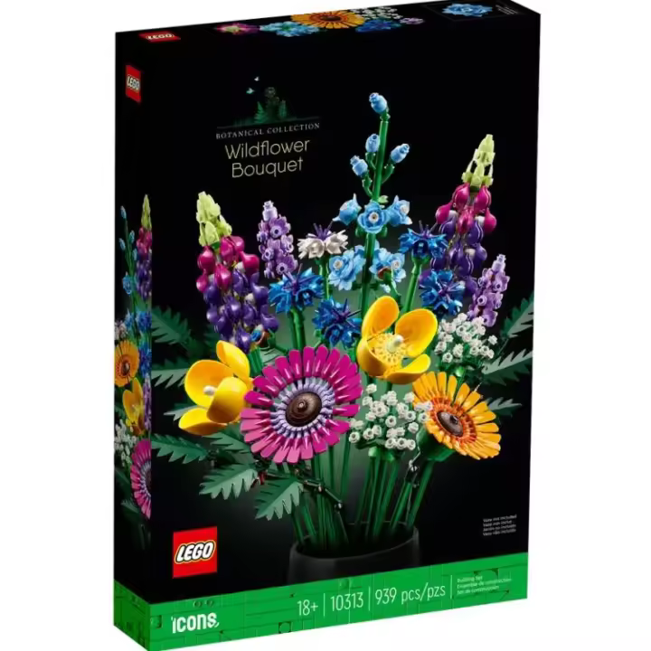LEGO ICONS BOTANICALS COLLECTION RAMO DE FLORES SILVESTRES SET 10313 - 1