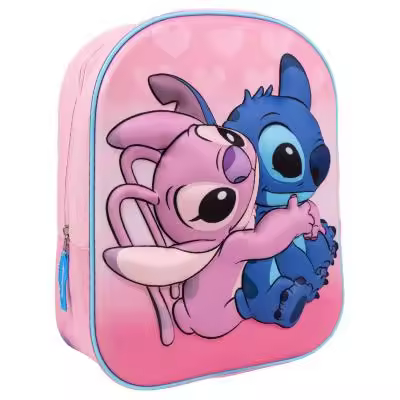 Mochila 3D STITCH rosa 30cm marca CERDÁ 2100004752 - 1