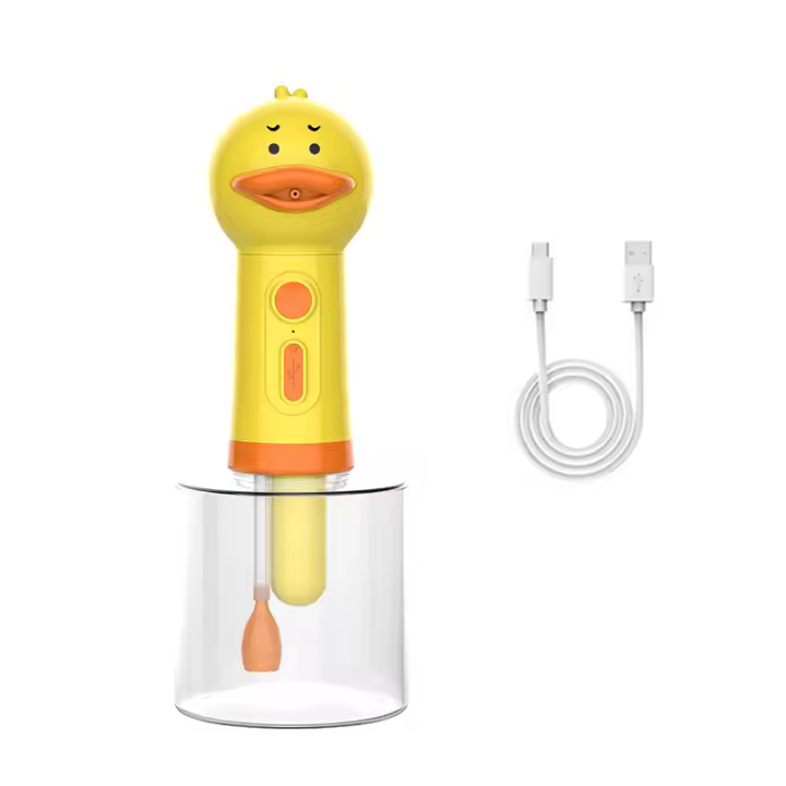 Máquina De Espuma Automática Para Baño De Mascotas Amarilla Con Delfín Recargable Por USB Accesorios Para Mascotas - 1