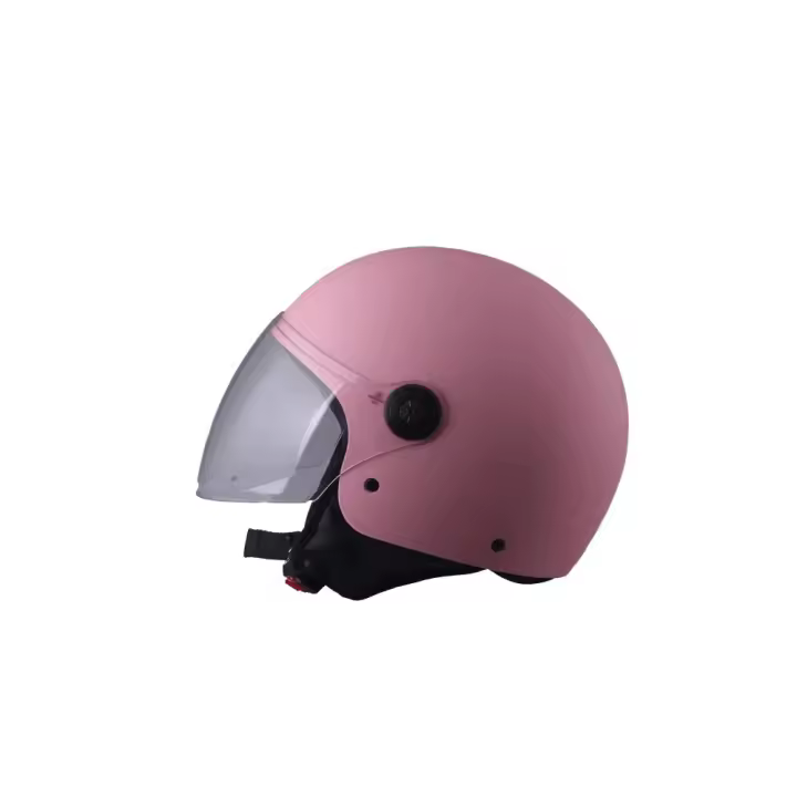 Casco Jet ADN SPRITZ negro-mate, Rosa, Blanco, EN LIQUIDACION DESCUENTO - 40%, OFERTA DE NAVIDAD - 1