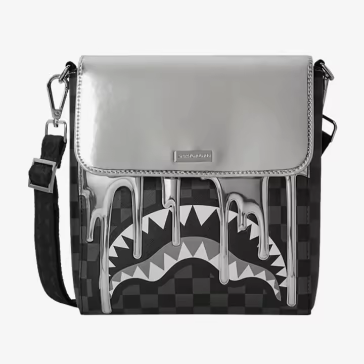 Bolso Sprayground 910B6865NSZ Metallic drips messenger bag - 1