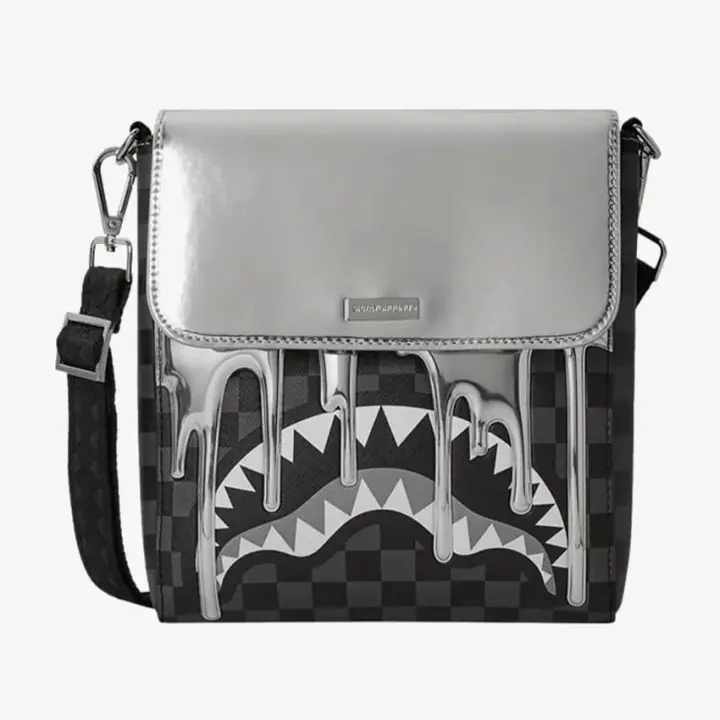 Bolso Sprayground 910B6865NSZ Metallic drips messenger bag - 1