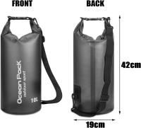 10L Bolsa Impermeable, Bolsa Seca, Bolsa de Hombro Impermeable, Mochipa Impermeable, para el Hombre para Nadar, Kayak, canotaje, Pesca, Viaje - details 0
