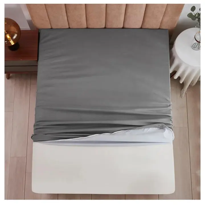 Protector colchón,funda de colchón ,Cubierta de cama lavable doméstico prt durabilidad blanco 5 Tamaños 80/90/105/135/150Cm - 1