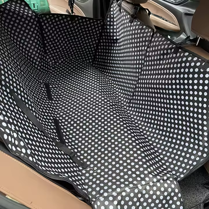 CAWAYI KENNEL Portátil Para Coche Impermeable Con Seguro De Seguridad Protector De Asiento De Coche Para Perros Universal Estilo Moda Apto Para Todos Los Perros Menores De 10kg - 1