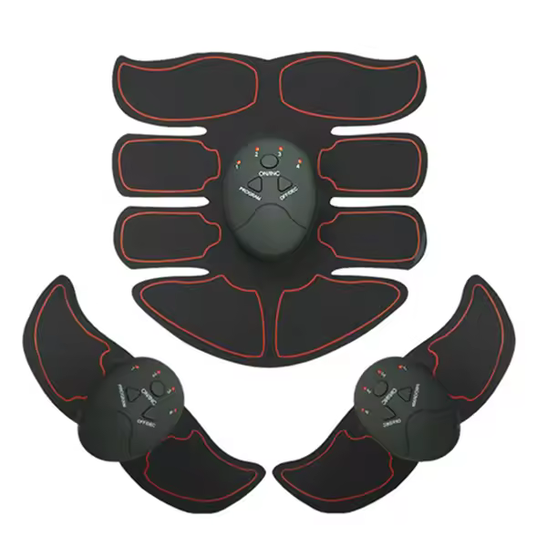 Estimulador Muscular EMS Inalámbrico Entrenador De Abdomen ABS Afinador De Cuerpo Fitness Para Hips Parche Adelgazante Unisex - 1
