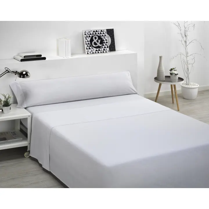 Donegal Collections - Juego de sábanas liso 100% Algodón - Desde cama de 90cm hasta cama de 180cm - disponible en varios colores - 1