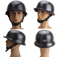 Casco De Motocicleta Estilo Aleman De La Segunda Guerra Mundial Casco Retro Para Moto Unisex Material ABS Peso 1.3KG - details 5