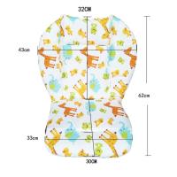 Funda de cojín para asiento de silla alta para bebé, animal, transpirable - details 1