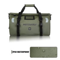 Bolsa De Pared Trasera Impermeable Para Motocicleta Viaje Exterior Equipaje Seco Bolsa De Manillar 40/66 Motorbike Luggage Backpack - details 4
