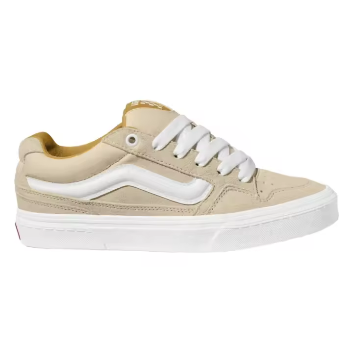 Zapatillas Vans Caldrone Retro Crema Brule Gold Vn0A2Z4Ad7D1 Sneaker Mujer - 1