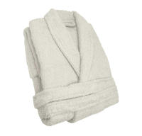 Albornoz de baño de Algodón cardado sin capucha. 100% Algodón premium Densidad 380gr. Disponible en varios colores. Tejido ultra suave y absorbente. Tamaños  M, L, XL y XXL - details 2