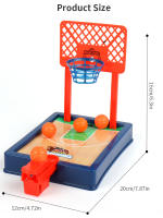Juego De Baloncesto Mini De Escritorio Portátil Para Viajes O Oficina Juego Deportivo Divertido Para Interior Y Exterior Regalo De Juguete Novedoso Para Edades 7+ - details 8