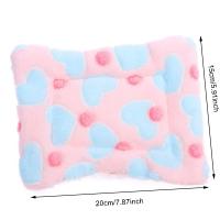 Cama De Algodón Fleece Para Pequeños Animales Invierno Cálido Surtido De Colores Hamster Conejo Erizo Chinchilla Accesorios De Jaula - details 6