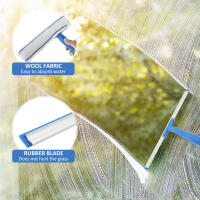 Kit Profesional De Limpieza De Ventanas Con Esponja Y Escobilla Y Pala De Acero Inoxidable De 53 Pulgadas Herramienta De Limpieza Para Ventanas - details 1