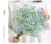 3/5/10pcs Flores Artificiales De Gypsophila Para Arreglo De Bodas Decoración Del Hogar DIY Flores Falsas Para Bouquets - details 10