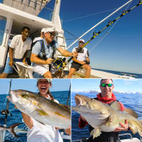 Carrete De Pesca Sougayilang Con Contador De Línea Reloj De Manivela Para Salmón Y Atún 4.1:1/6+1BB Máximo Arrastre 25Kg Pesca En Oceano Y Río - details 5