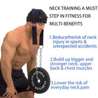 Almohadilla De Entrenamiento De Cuello Soporte De Peso Ajustable Correa De Fuerza Para Ejercitación De Músculos Fitness Powerlifting - details 1
