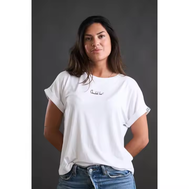 Anabel lee Marcas Mujer Ropa Camisetas y tops  Camiseta básica -Anabel Lee- Blanca - 1