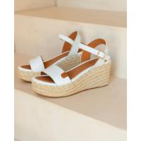 Sandalias plataforma mujer POPA ARAMBOL BLAN SANDALIA CUÑA YUTE TRENZADO BLANCO 35933 25V - details 2