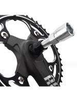 Herramienta De Reparación De Bicicleta Extractor De Engranaje De Bajo Bracket Herramienta De Remoción De Eje De Pedal Y Cardán De Acero Carbono - details 3