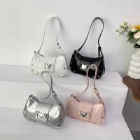 Bolso De Hombro Para Mujer Estilo Y2K Diseño De Lujo Plisado Bolso De Mancuerna Color Sólido Mensajero Monedero Hobo Handbags - details 0