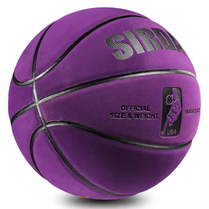 Baloncesto De Fibra Ultrafina Suave Núm. 7 Resistente Al Desgaste Antideslizante Para Interior Y Exterior Balón Especializado - 1