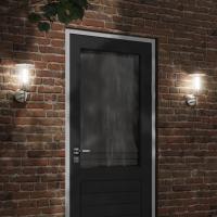 vidaXL Aplique de exterior de acero inoxidable luz de pared exterior Color Negro,  Plateado, y mas - details 1