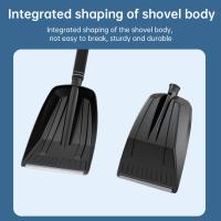 Shovel De Nieve Portátil Desmontable Antideslizante No Congela Herramienta De Eliminación De Nieve Manual Ligera Y Sólida - details 6